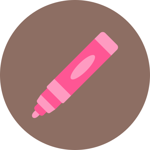 채점자 Generic color fill icon