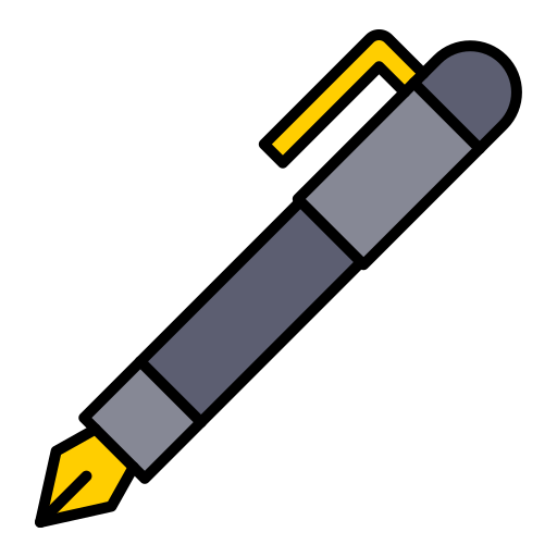 pluma de tinta Generic color lineal-color icono