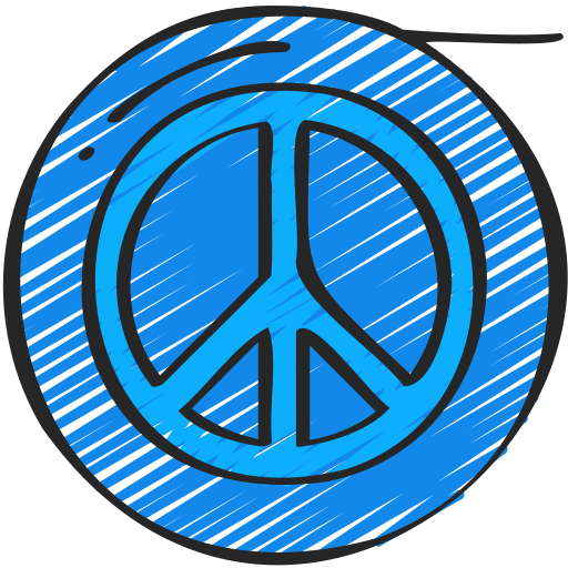 Peace sign Juicy Fish Sketchy icon