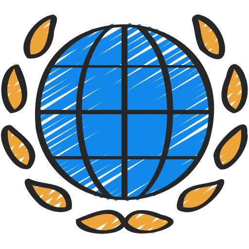 organizacja narodów zjednoczonych Juicy Fish Sketchy ikona