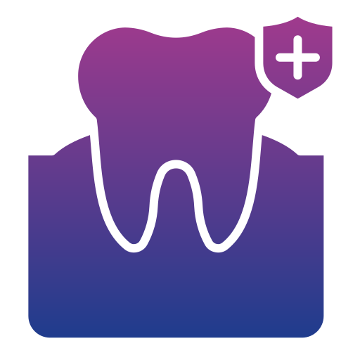 Gums Generic gradient fill icon