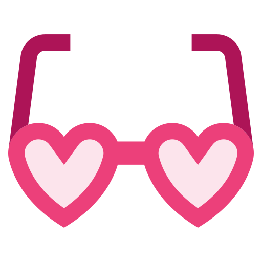 Eyeglasses Generic color fill icon