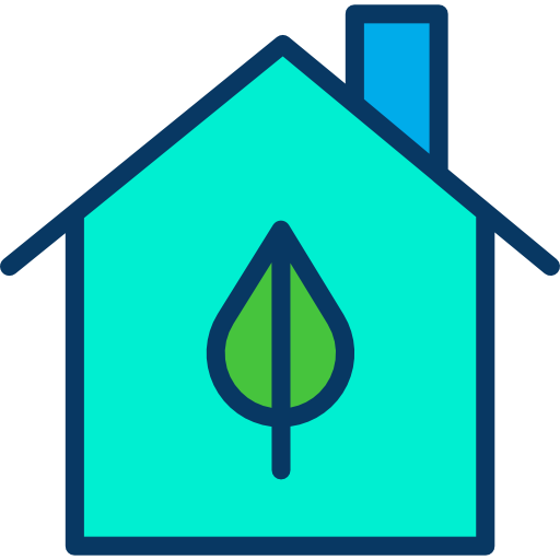 hogar ecológico Kiranshastry Lineal Color icono