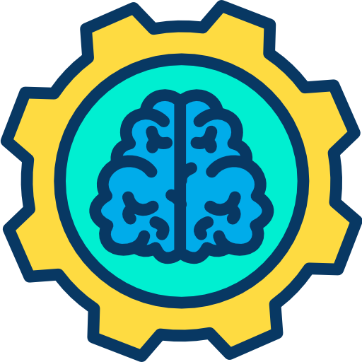 뇌 Kiranshastry Lineal Color icon