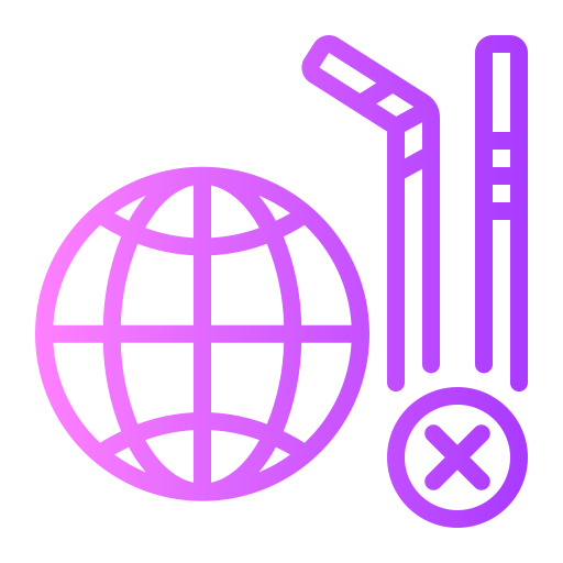 międzynarodowy Generic gradient outline ikona