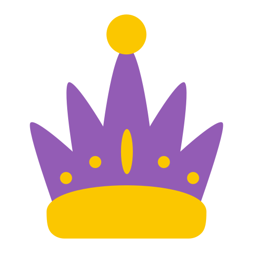 Crown Generic color fill icon