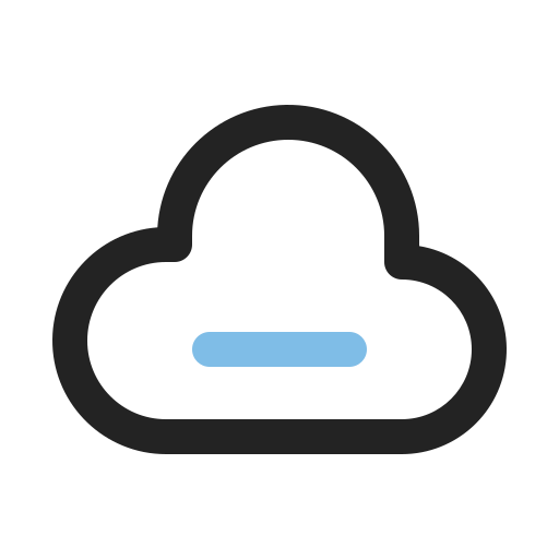 Cloud Generic color outline icon