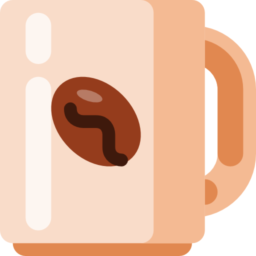 Coffee mug Adib Sulthon Flat icon