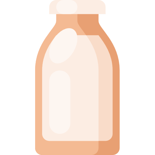 Milk bottle Adib Sulthon Flat icon