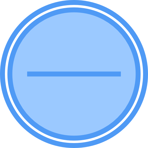 Minus Payungkead Blue icon