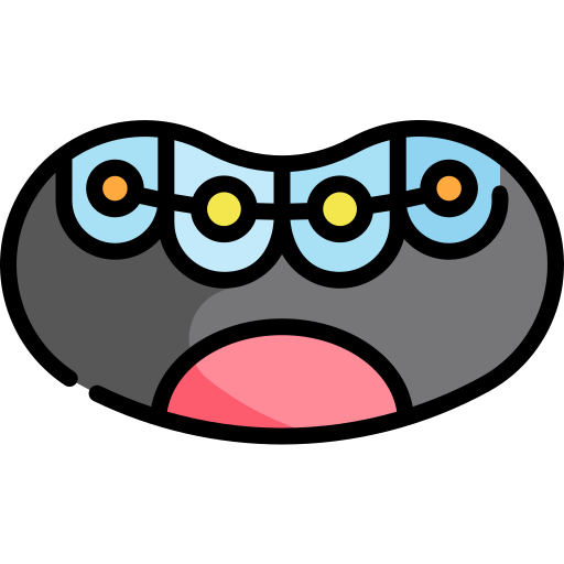 klammern Kawaii Lineal color icon