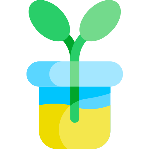 planta Kawaii Flat icono
