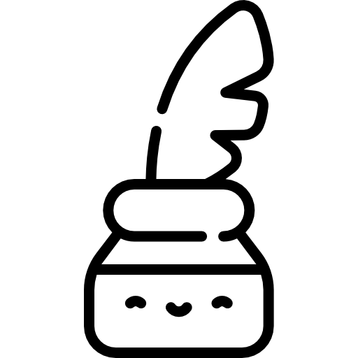 Чернильница Kawaii Lineal иконка