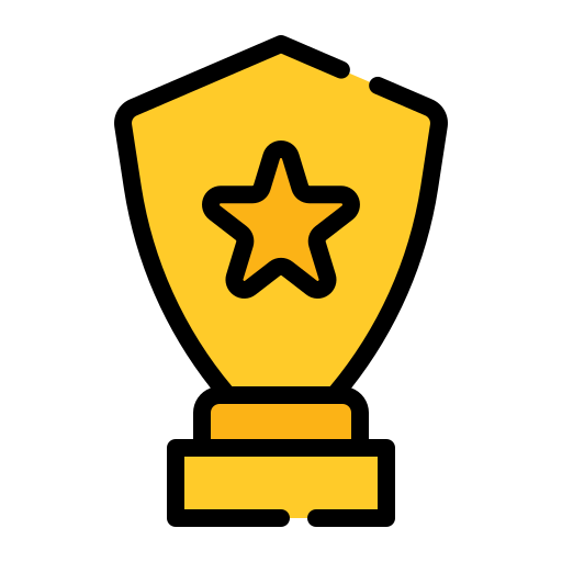 trofeo Generic color lineal-color icono