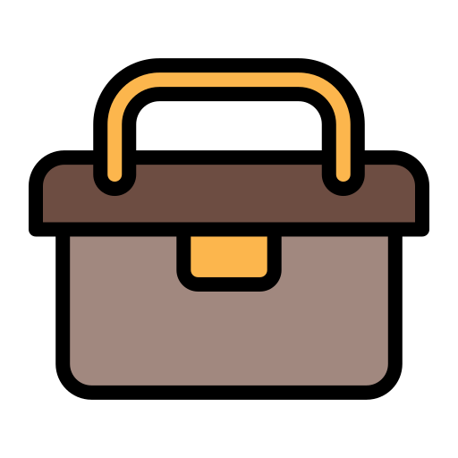 Briefcase Generic color lineal-color icon