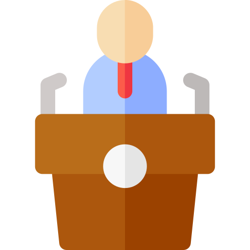 Speech Basic Rounded Flat icon