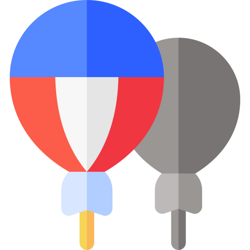 ballonnen Basic Rounded Flat icoon