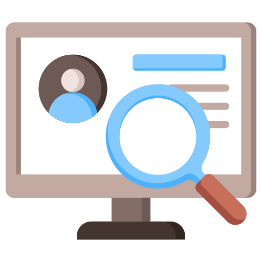 Online search Generic color fill icon