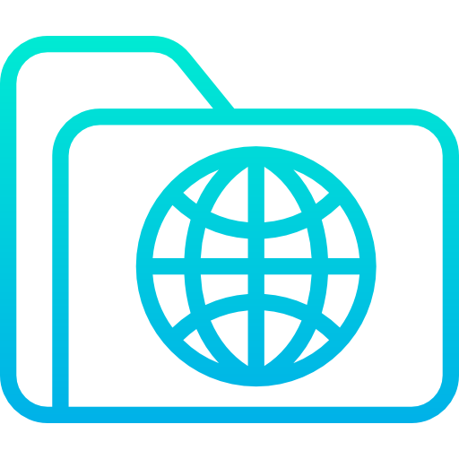 global Kiranshastry Gradient icon