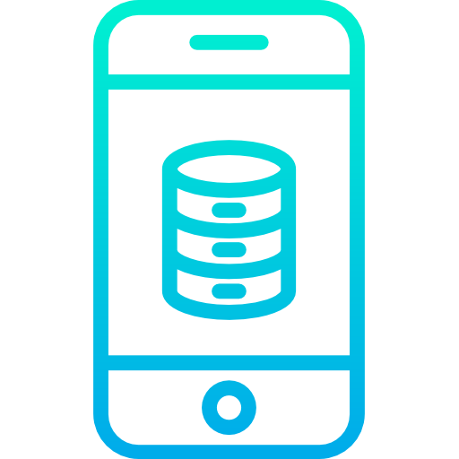 base de données Kiranshastry Gradient Icône
