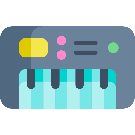 Keyboard Kawaii Flat icon
