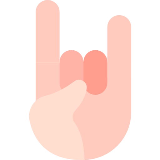 Hand Kawaii Flat icon