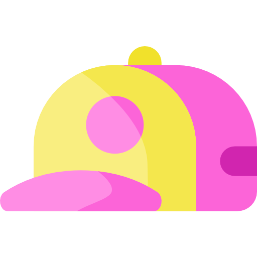 sombrero Kawaii Flat icono