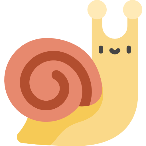 Snail Kawaii Flat icon
