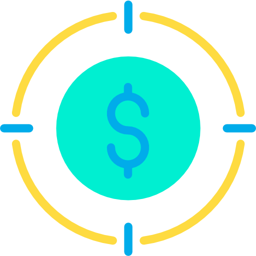 dólar Kiranshastry Flat icono