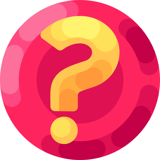 Question mark Special Shine Flat icon