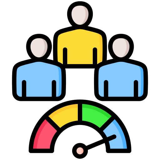 Team performance Generic color lineal-color icon