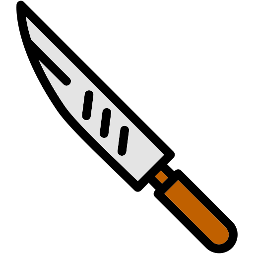 cuchillo para queso Generic color lineal-color icono