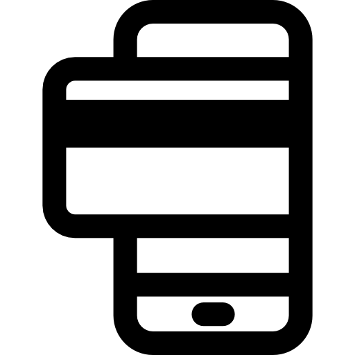 smartfon Curved Lineal ikona