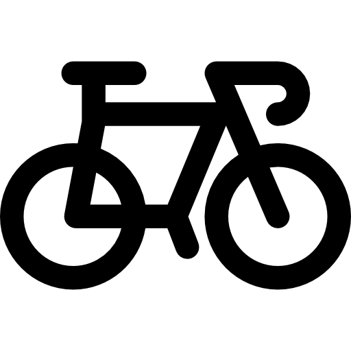 サイクリング Curved Lineal icon