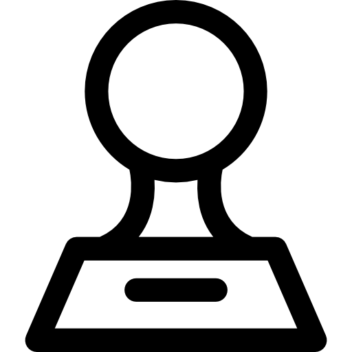 filiżanka Curved Lineal ikona