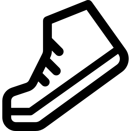 Shoe Curved Lineal icon