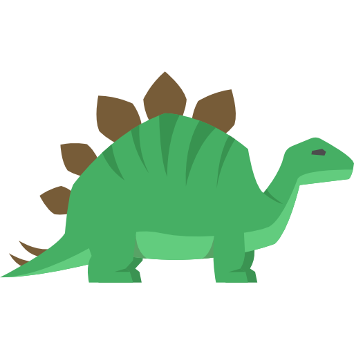 estegosaurio Special Flat icono