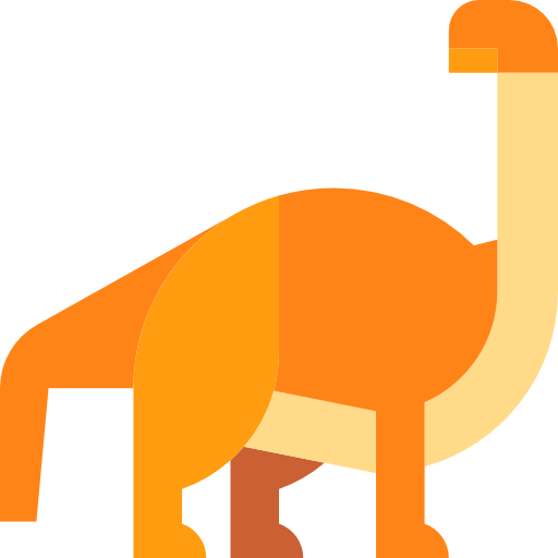 camarasaurus Basic Straight Flat icon
