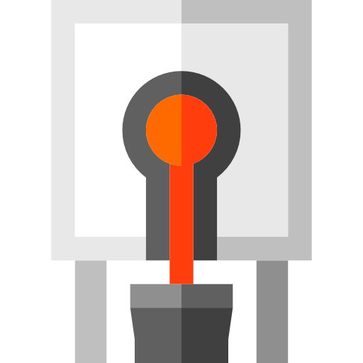 機械 Basic Straight Flat icon
