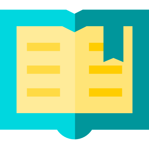 Book Basic Straight Flat icon