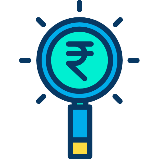 Rupee Kiranshastry Lineal Color icon