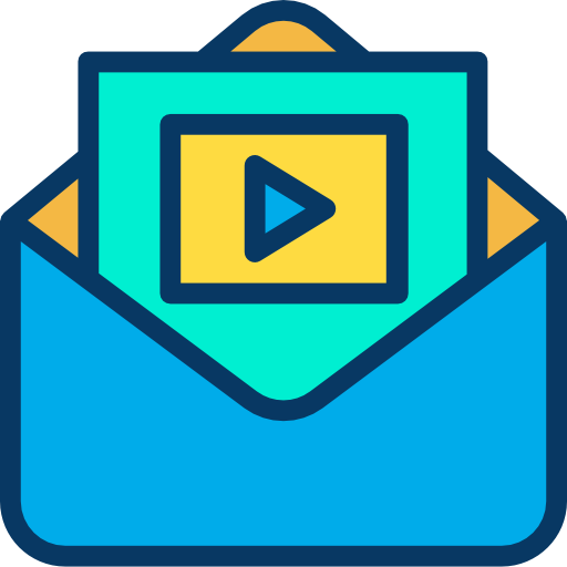 Video marketing Kiranshastry Lineal Color icon