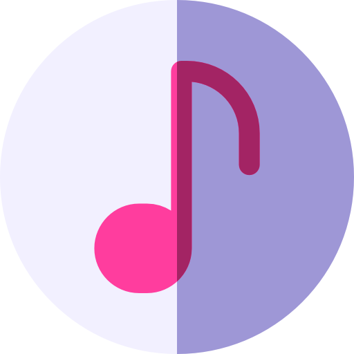 音符 Basic Rounded Flat icon