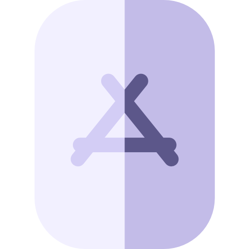 アプリストア Basic Rounded Flat icon