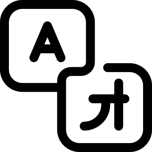역자 Basic Rounded Lineal icon