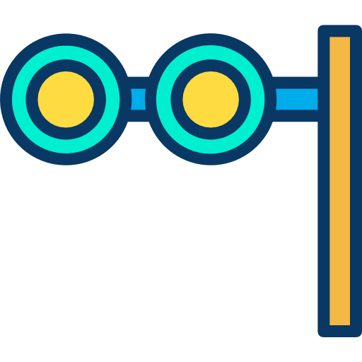 双眼鏡 Kiranshastry Lineal Color icon