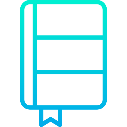 Notebook Kiranshastry Gradient icon