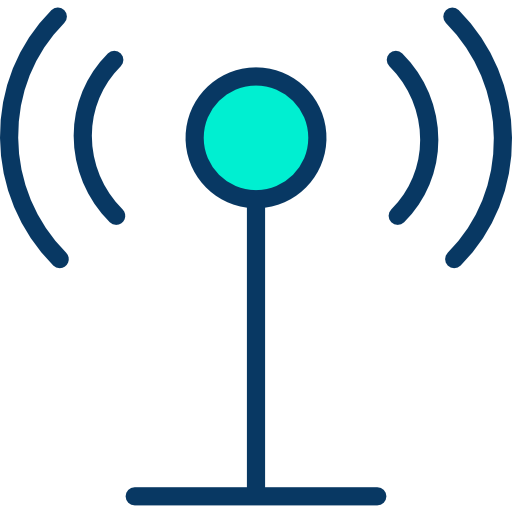 antena Kiranshastry Lineal Color icono