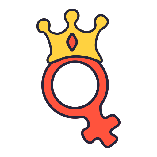 Queen crown Generic color lineal-color icon