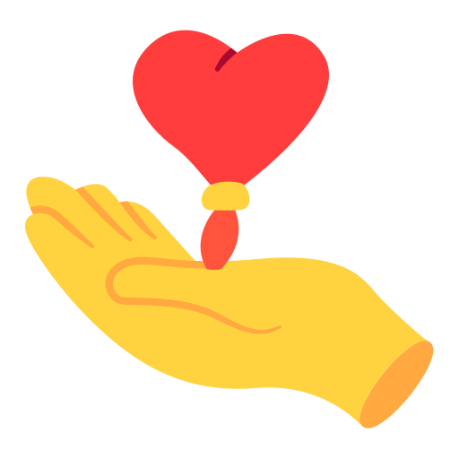 Love gesture Generic color fill icon